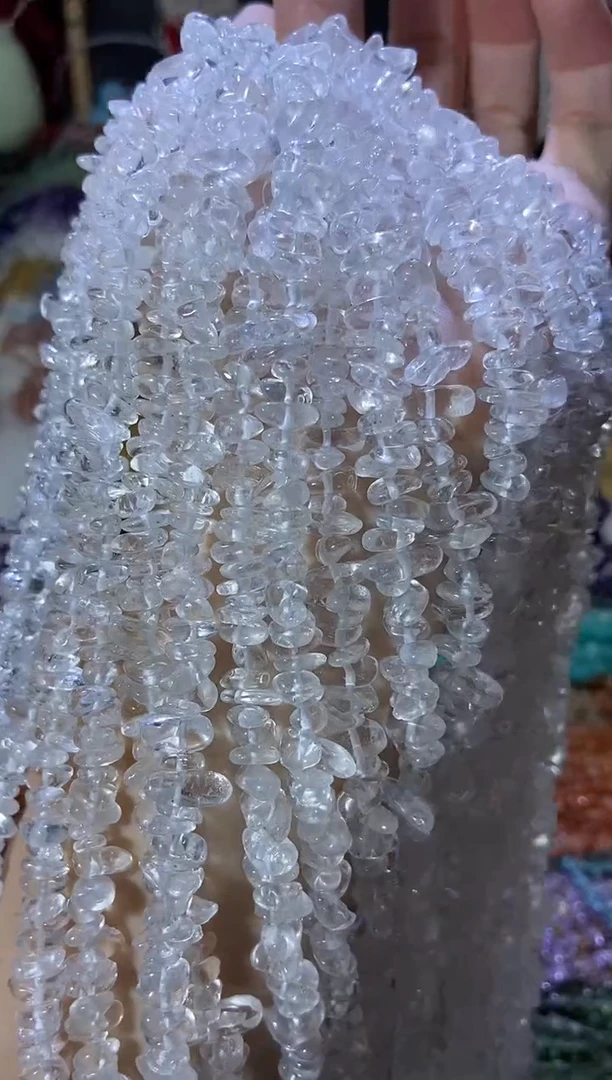水晶珠宝半成品未镶嵌白水晶