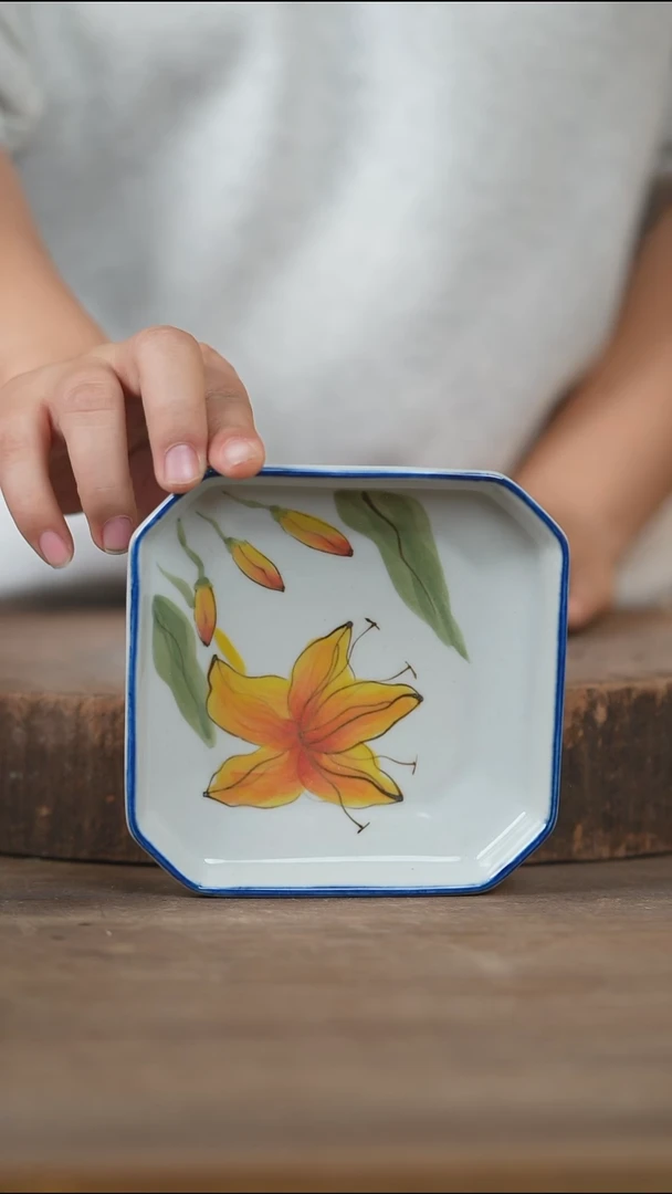 瓷片景德镇高温釉下彩（食品级）