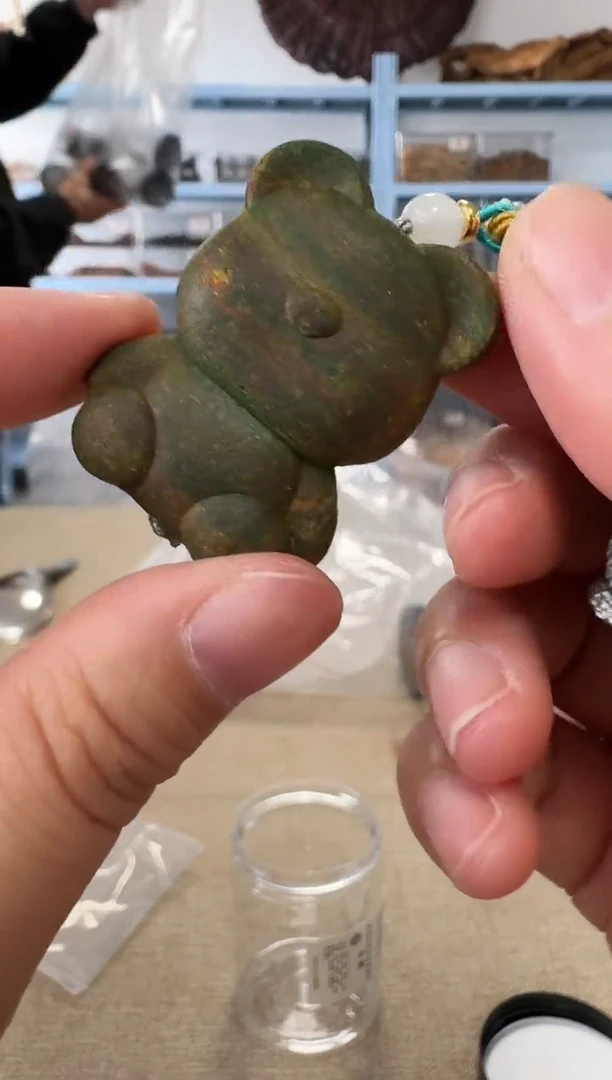 香粉肺舒津润清咽痰散方·小熊香牌