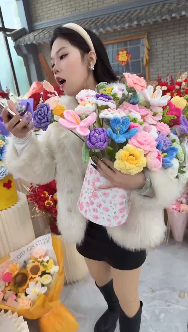 非遗手工定制花束，孤品清仓！