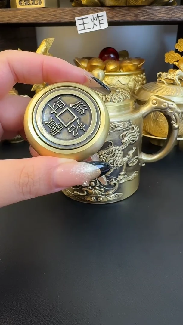 【闪购商品】黄铜单面手把件