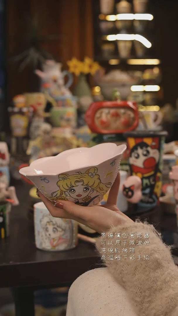 景德镇釉下彩绘设计师款式陶瓷