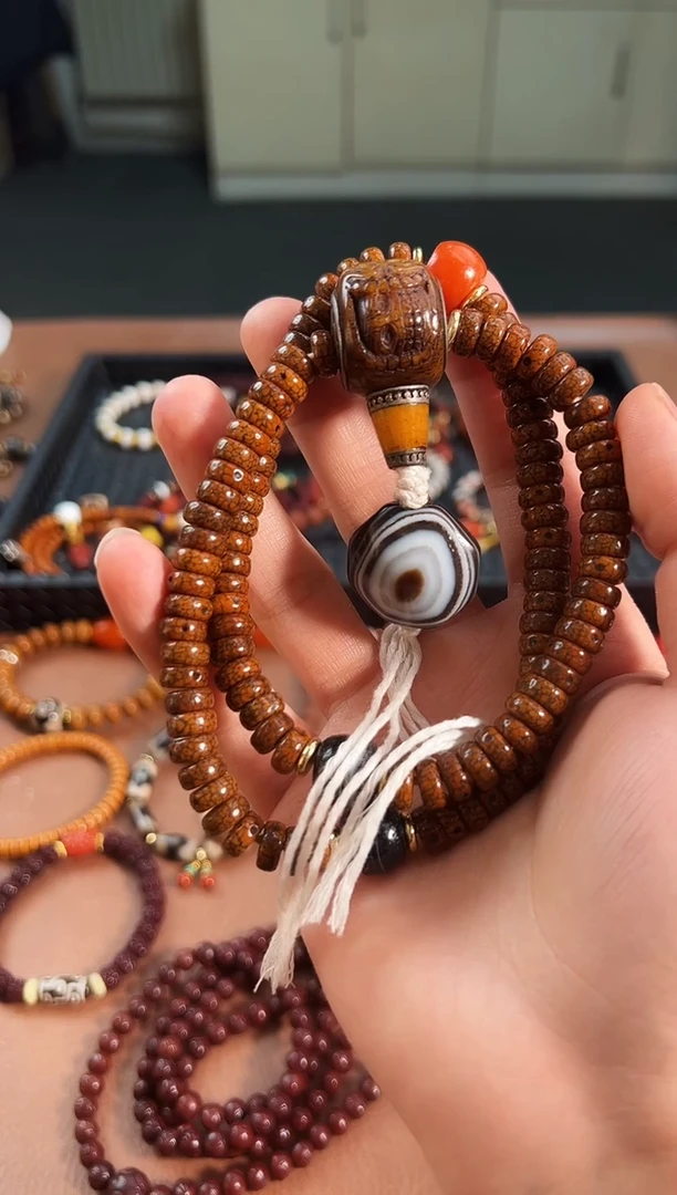 手串菩提未镶嵌9+