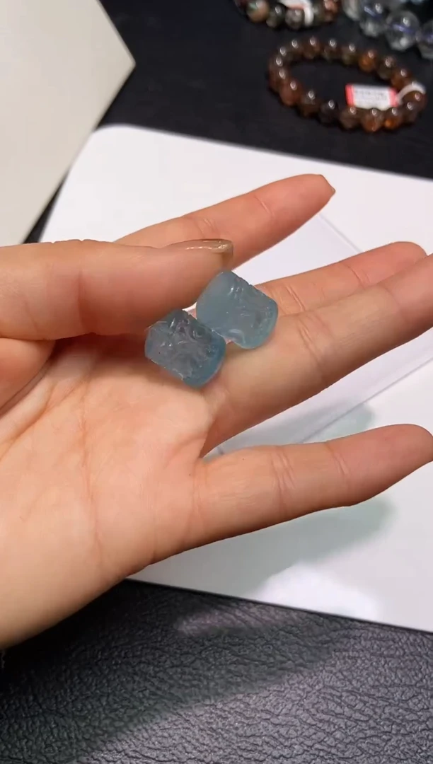 未镶嵌套链水晶回纹珠/579多样性发一件