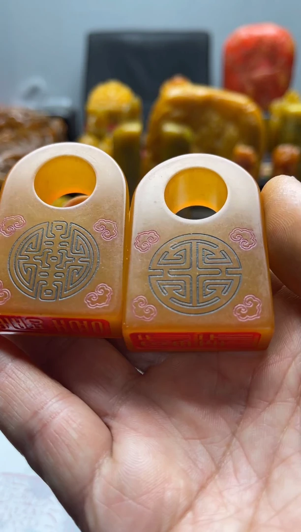 寿山石印石乞**业精品印章24