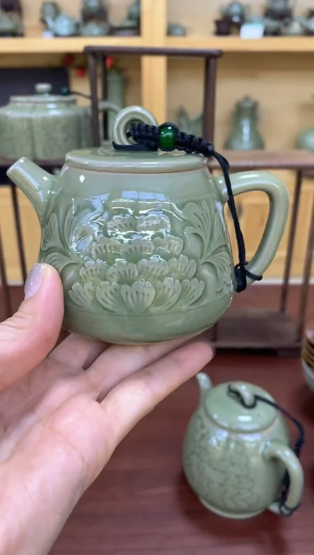 瓷片s***y091511 大师手工茶壶【502】
