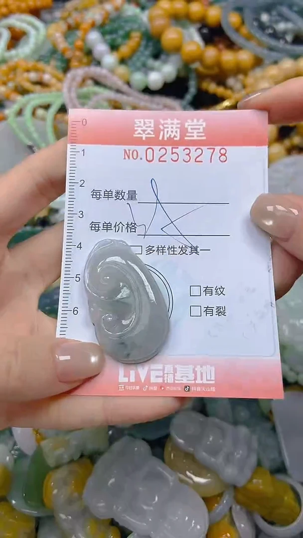 未镶嵌挂件翡翠闪购0253278