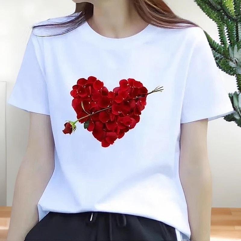 韩系白色贴身打底内搭女夏季时尚洋气宽松显瘦百搭短袖t恤半截袖.