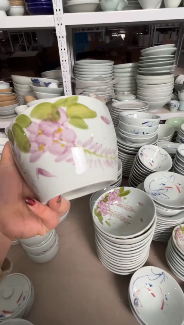 明舟大暇福利手绘5寸鸡盅（单只装随机图案）