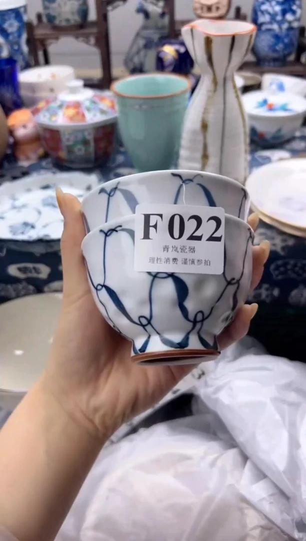 瓷片红     F022
