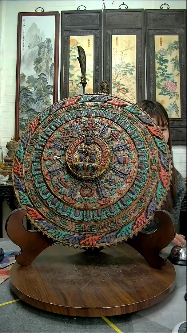 【闪购商品】坛城铜像造像收藏造像