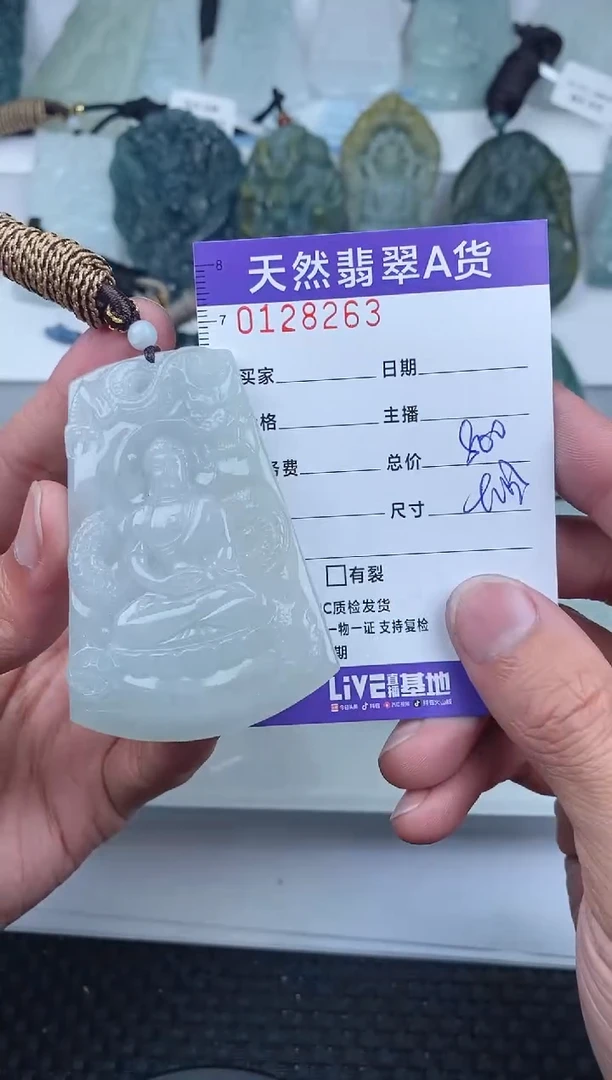 【闪购商品】翡翠颈饰未镶嵌       263