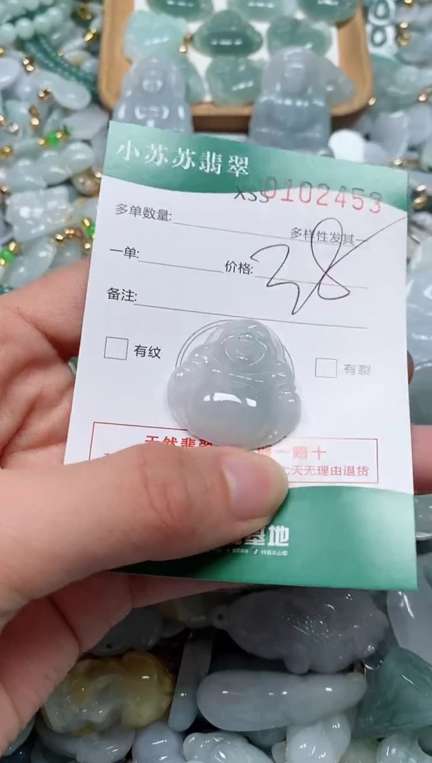 【闪购商品】翡翠颈饰未镶嵌闪购商品0102453