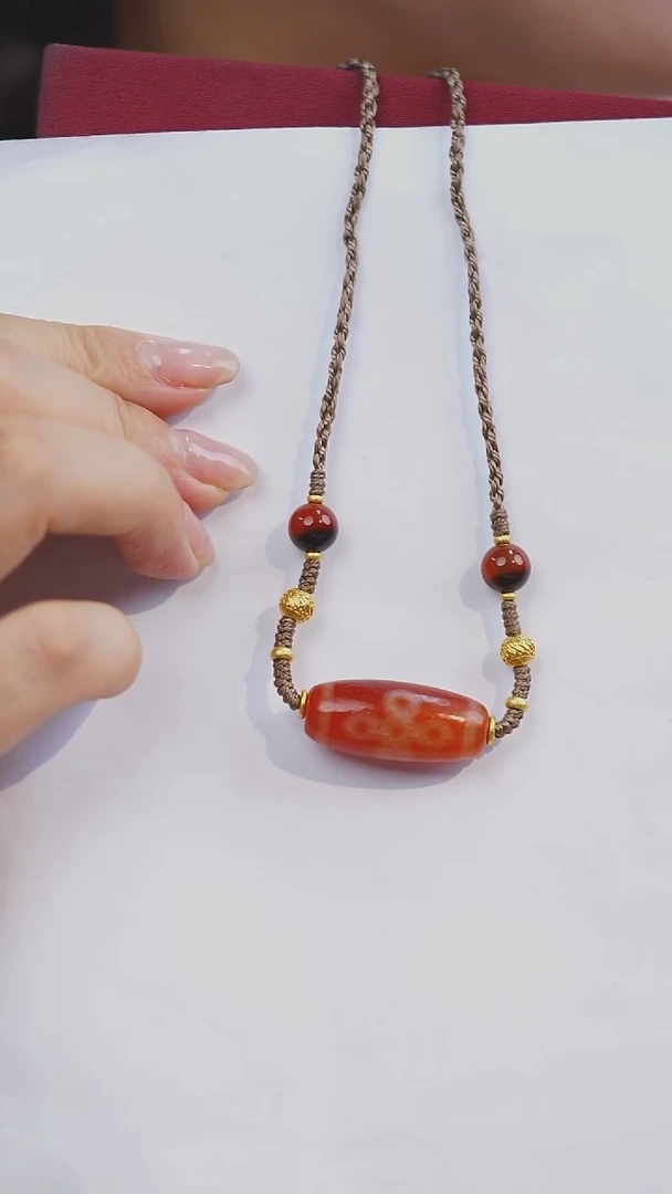 【闪购商品】玛瑙/玉髓项链未镶嵌多样性发其一（五闪）