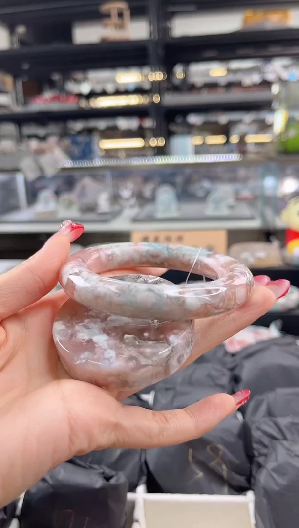 未镶嵌手镯石英质玉58圈口（赠品镯心）691557