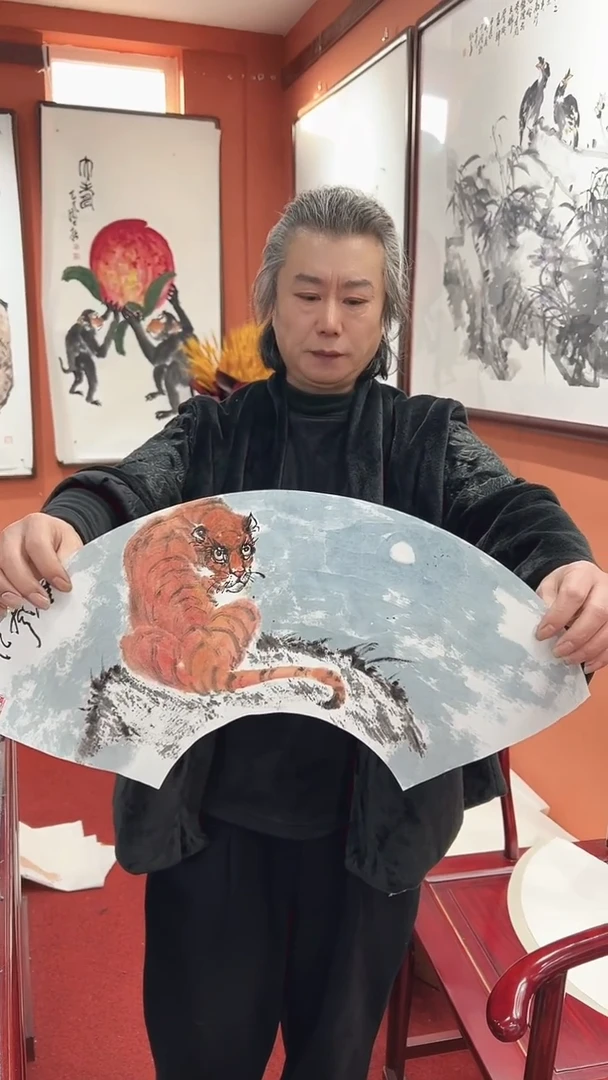 国画周大拙/国画/花鸟