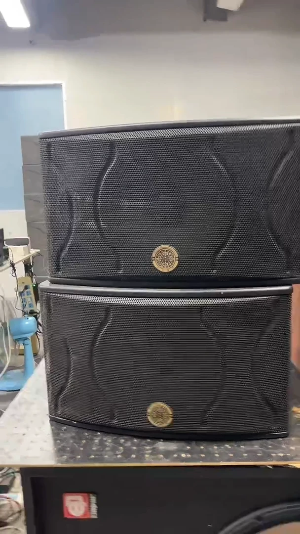 8新不包邮 10寸2高音卡包音箱 1对