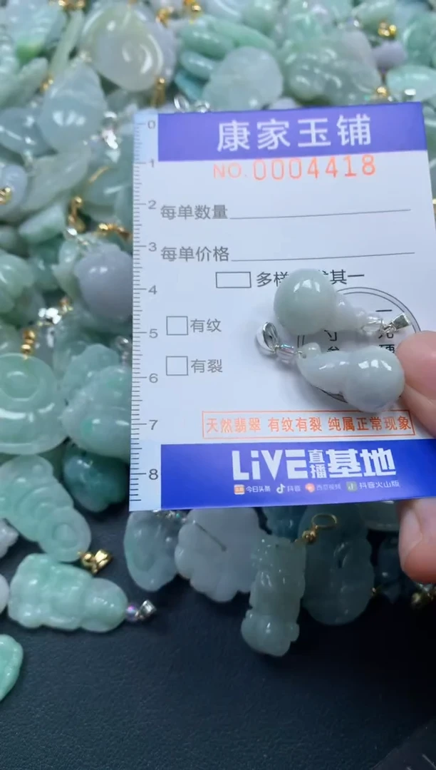 颈饰未镶嵌翡翠4418