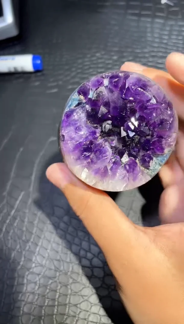 【闪购商品】水晶摆件未镶嵌紫晶洞摆件（多样性发其一）