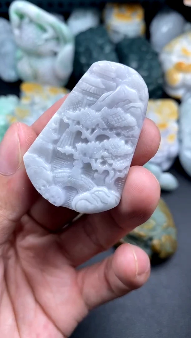 吊坠(不含链)未镶嵌翡翠1