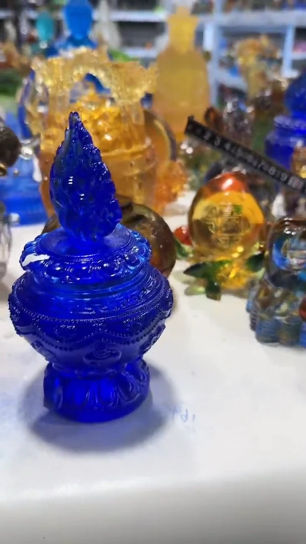 手工艺品琉璃618 古法琉璃  微瑕介意勿拍 不退不换