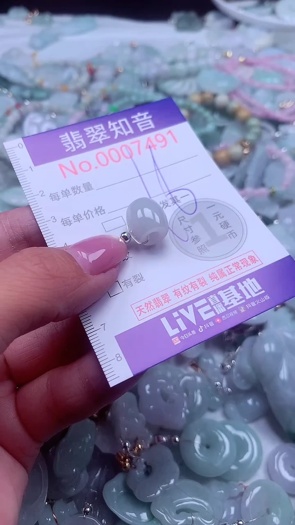 颈饰未镶嵌翡翠7491