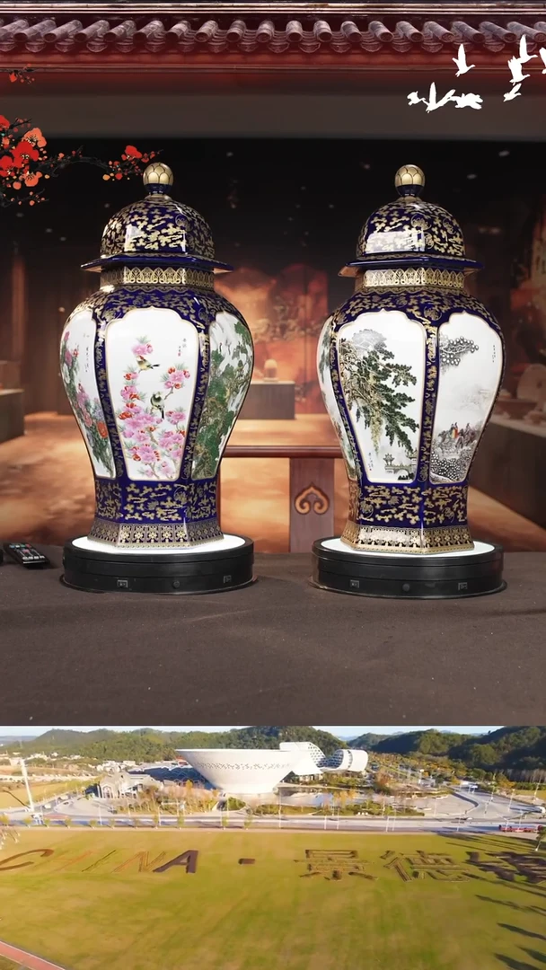 摆件瓷片景德镇陶瓷 摆件 d778