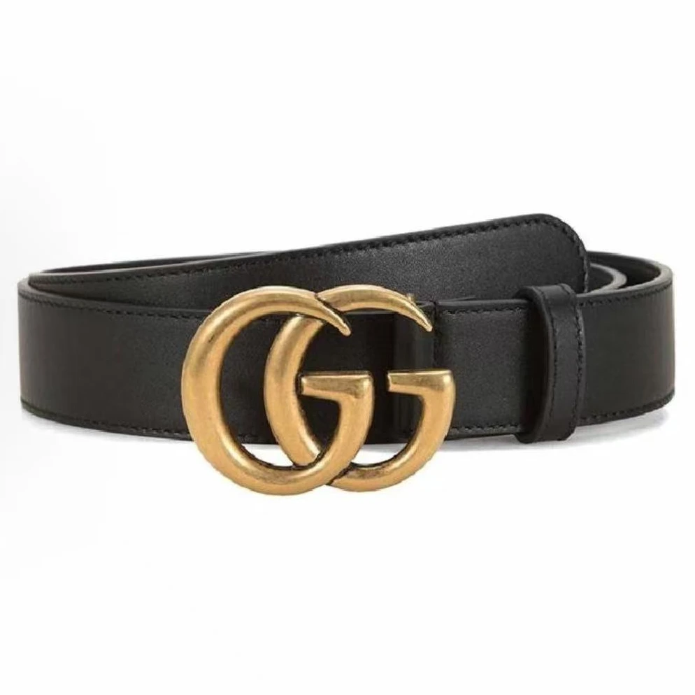 未使用 GUCCI/古驰 古驰双G皮带男女同款宽3cm 414516-APO0T-1000