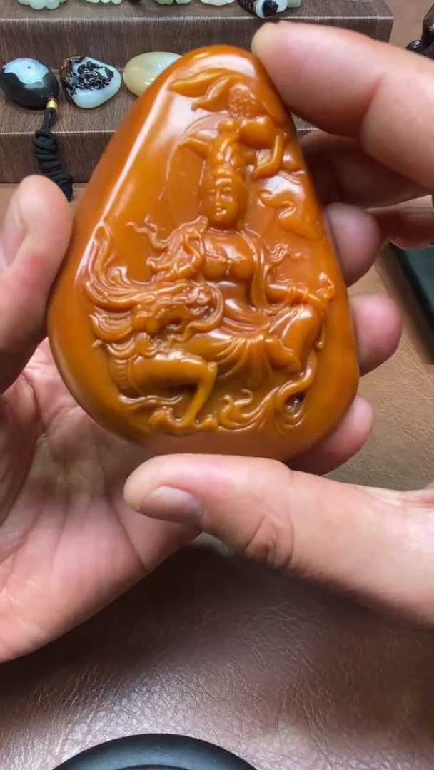 未镶嵌和田玉把件明****.1