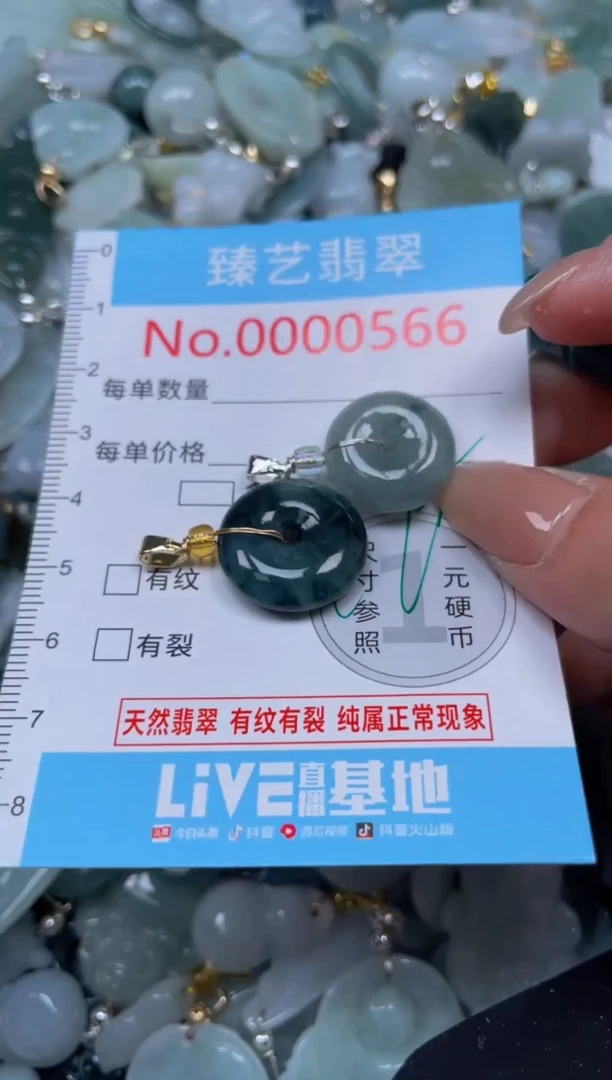 颈饰未镶嵌翡翠566