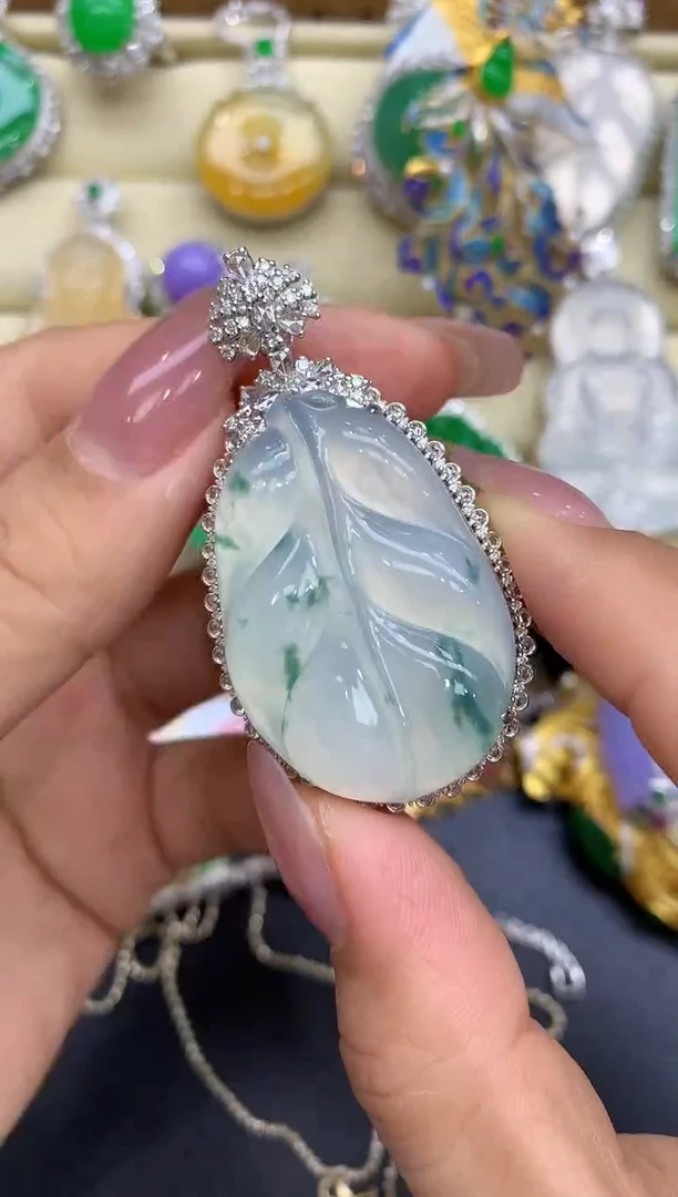 颈饰未镶嵌翡翠532-中国好珍宝