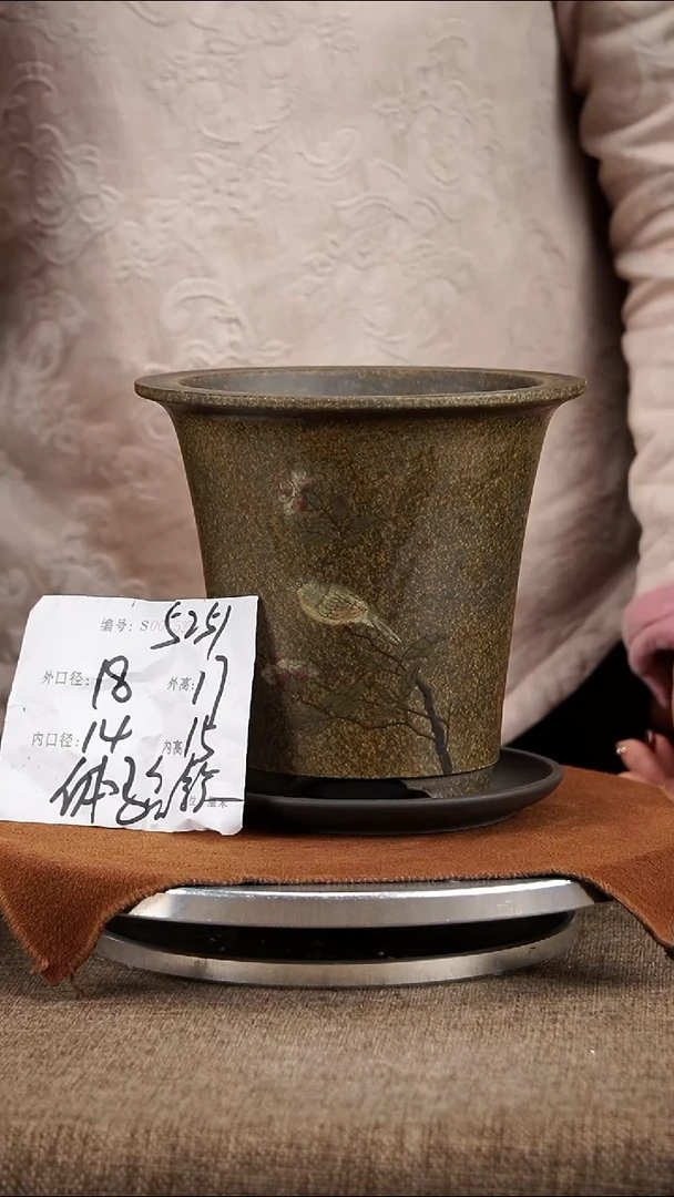 【闪购商品】紫砂花盆紫砂花盆5251+z