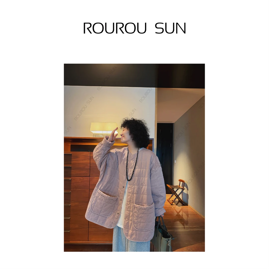 27866早秋款女装文艺休闲水洗做旧圆领百搭显瘦牛仔外套