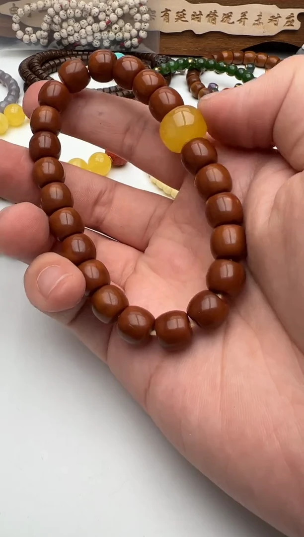 【闪购商品】猴头核桃吊坠猴头手串