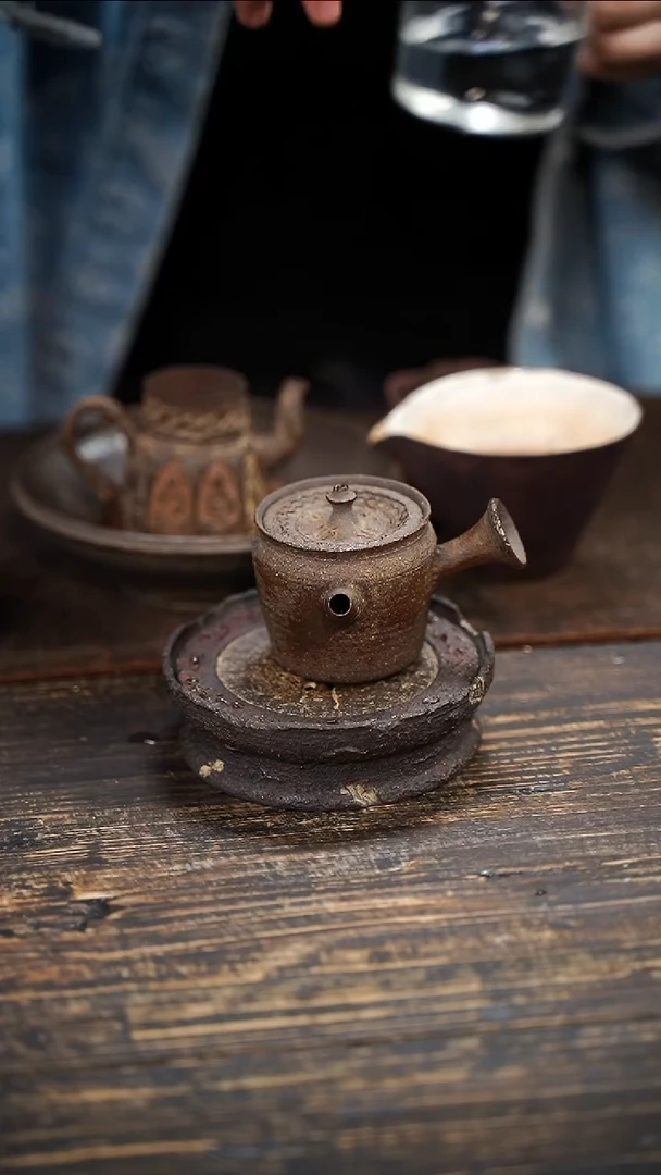 全手工制作  南蛮侧把壶100cc