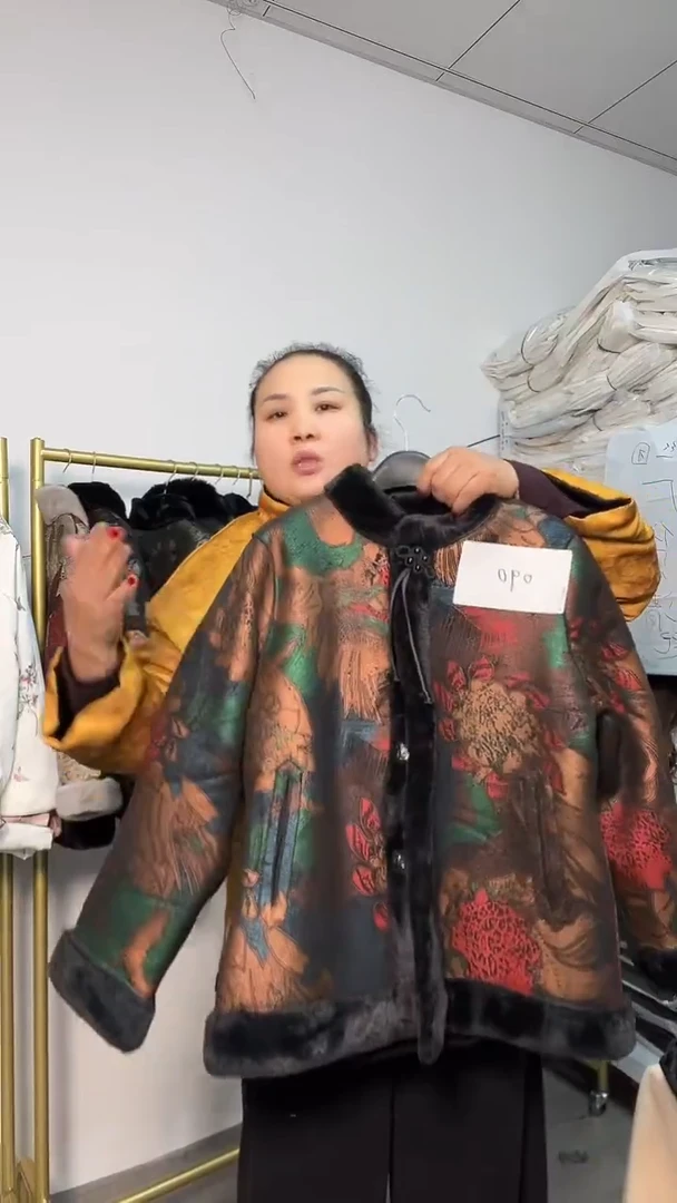 中老年妈妈装工厂清版090