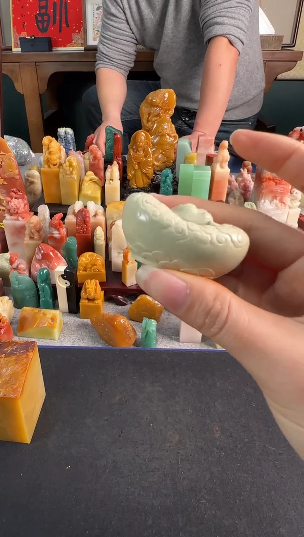 【闪购商品】青田石印石按顺序发货 包两字