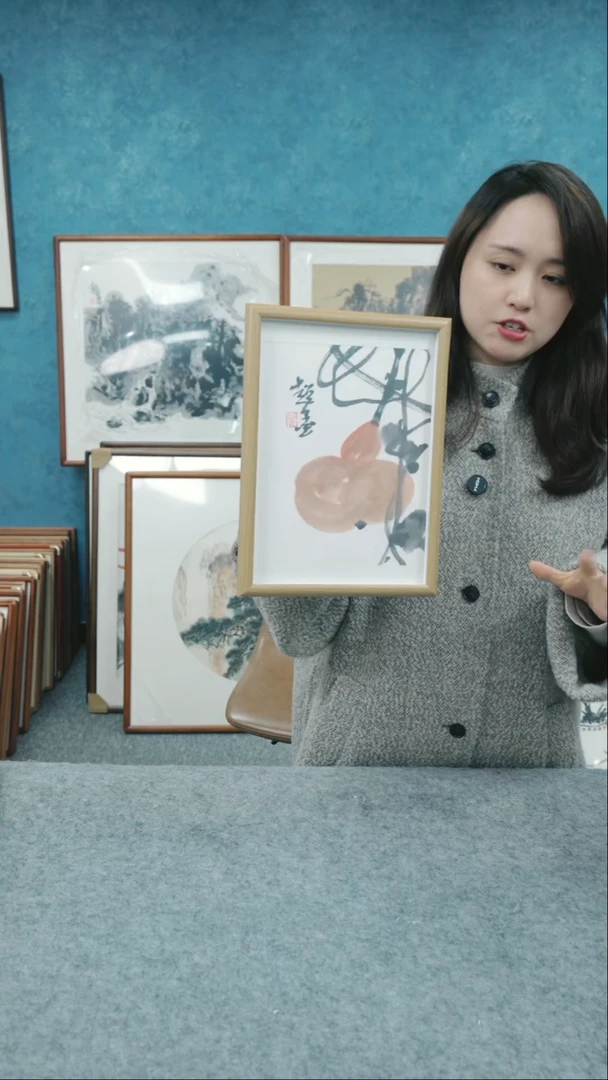 【闪购商品】国画10寸本土老师木质摆台