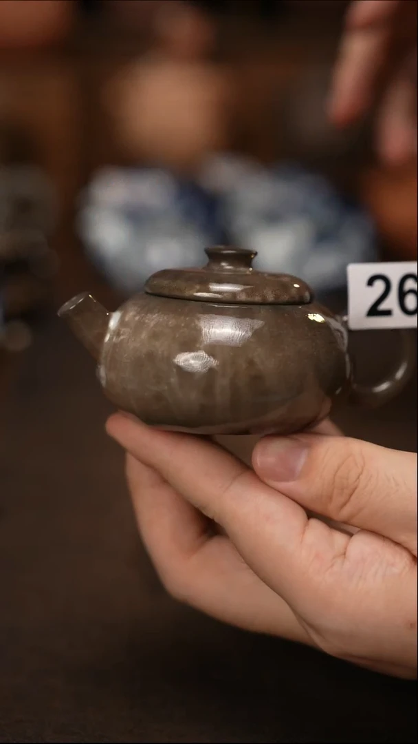 267柴烧自然落灰宝瓶