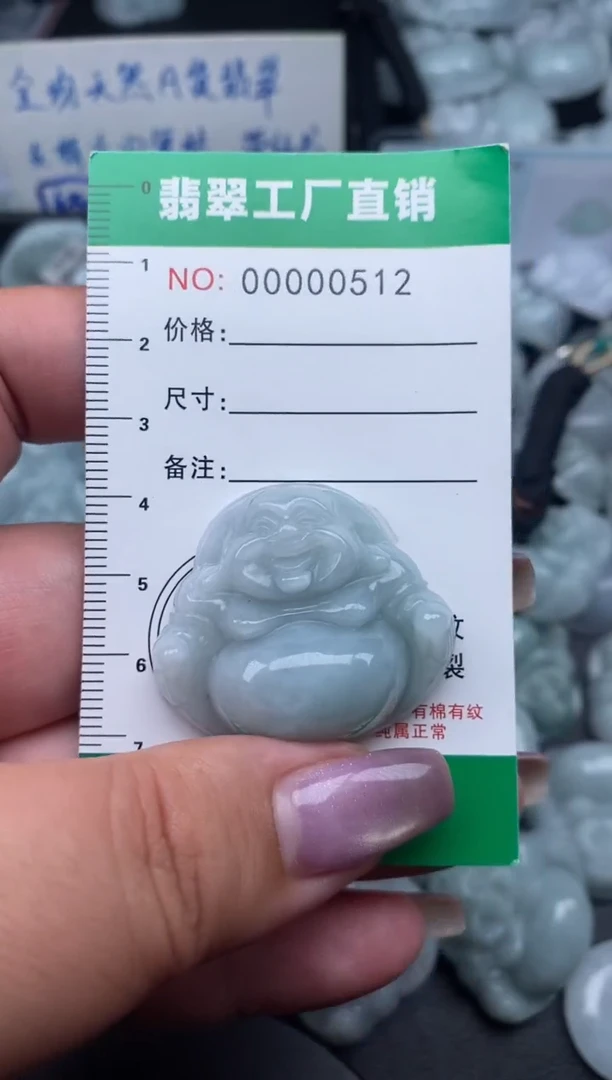 翡翠未镶嵌颈饰缅甸天然A货翡翠0512