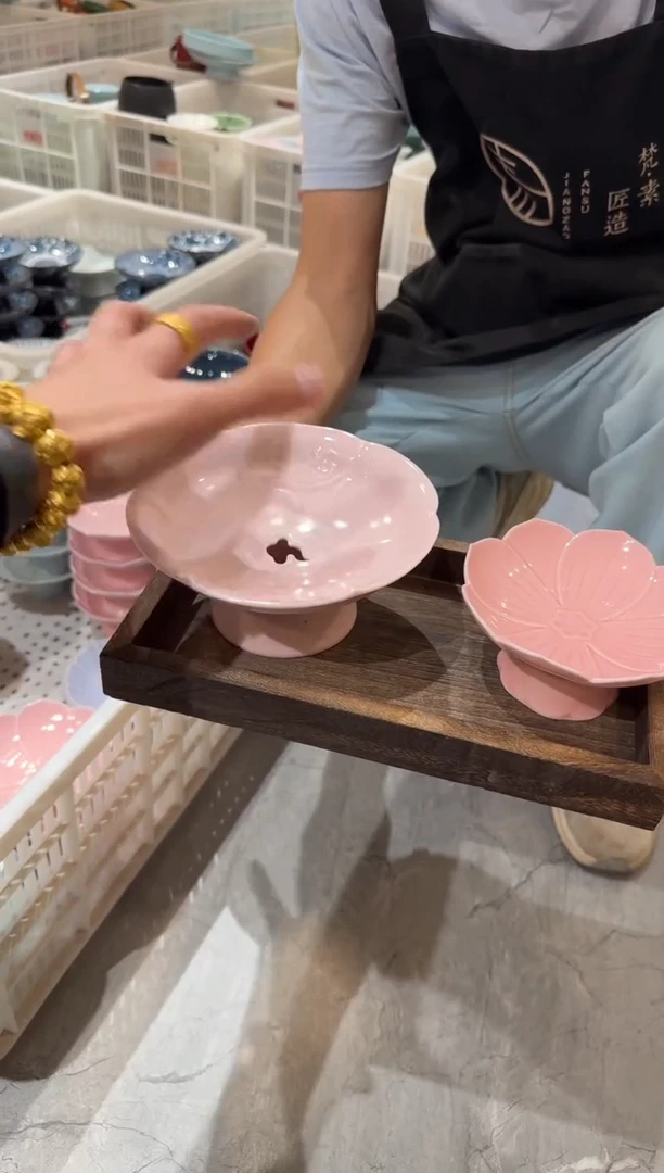 瓷片微瑕商品，介意勿拍②-带托盘