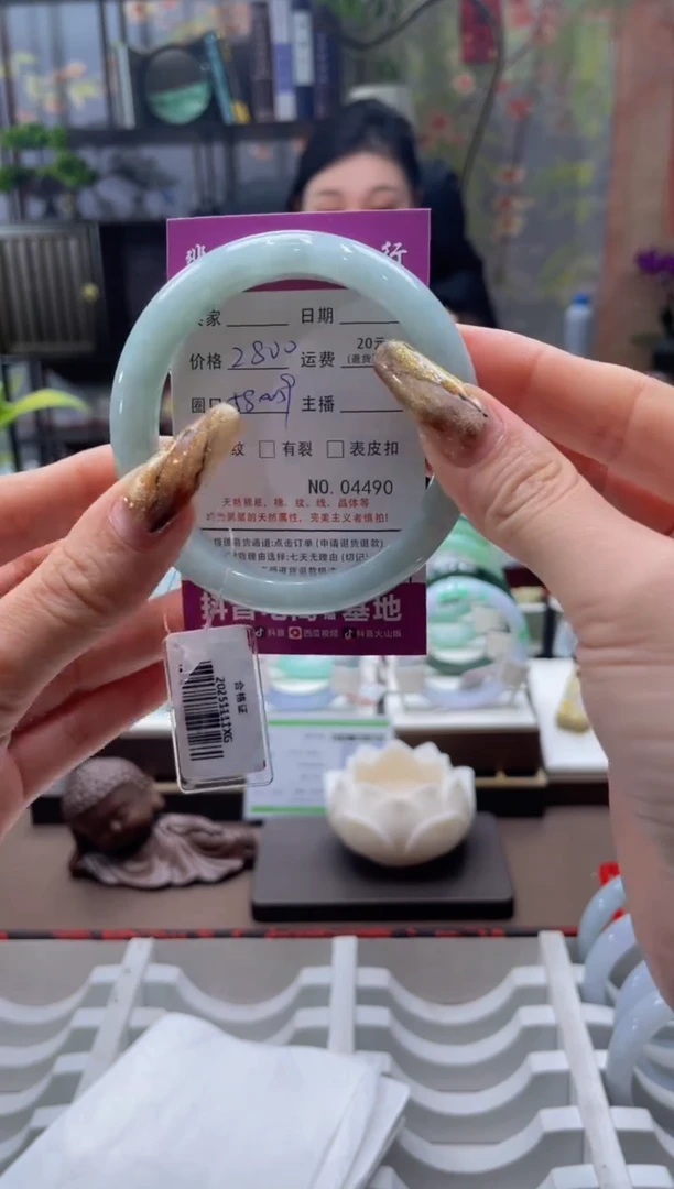 未镶嵌手镯翡翠4490****