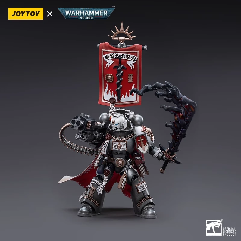 JOYTOY/暗源1:18可动人偶灰骑士克罗堡主战锤40K正版手办模型玩具