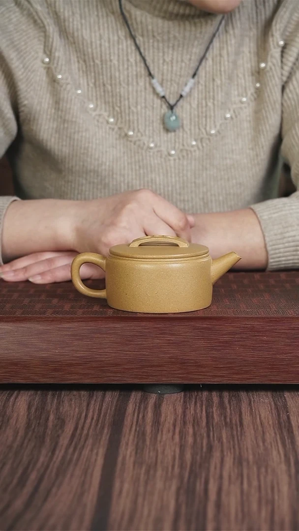 【闪购商品】紫砂茶壶黄金段   德钟