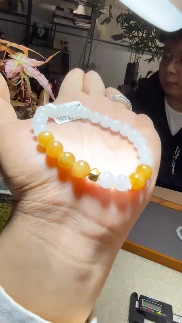 未镶嵌手链翡翠手串