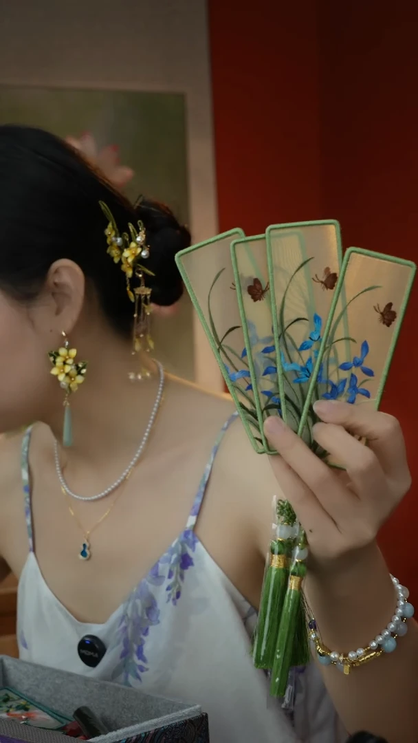 刺绣非遗苏绣书签（无礼盒）