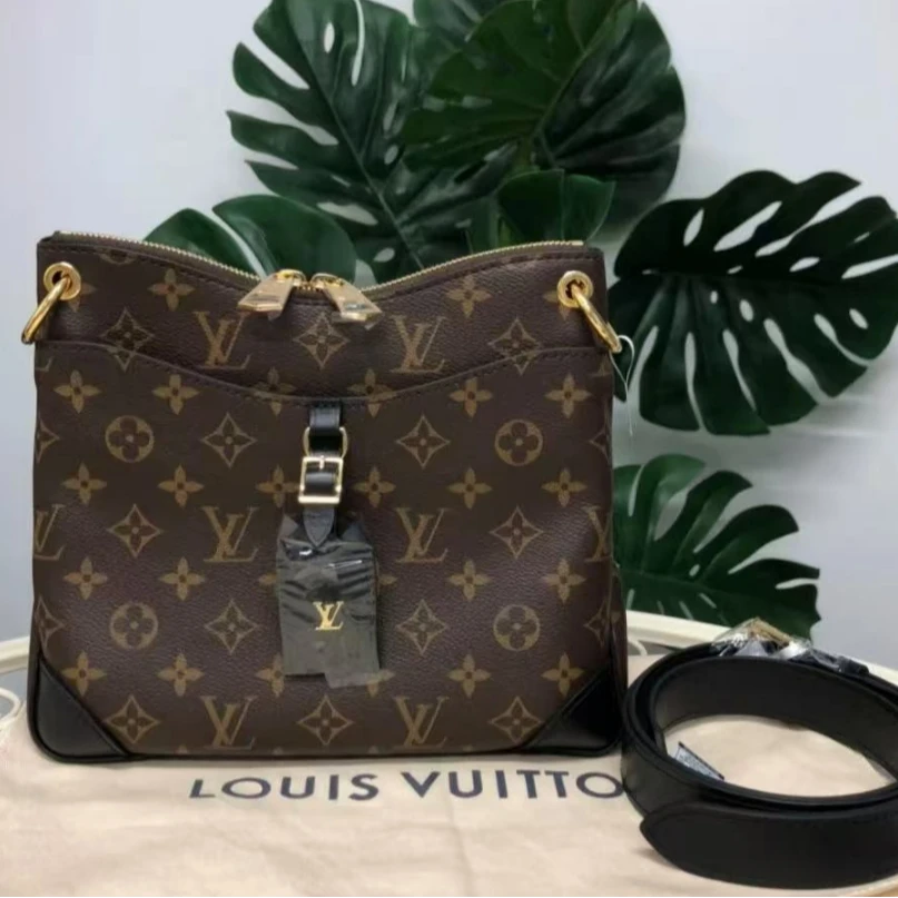 99新 LouisVuitton/路易威登 青奢荟/lv牛角小号oden///45364