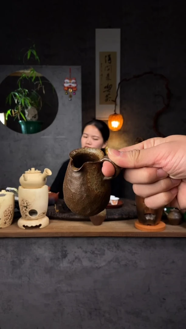 【闪购商品】全手工原矿潮州老岩泥小奶罐