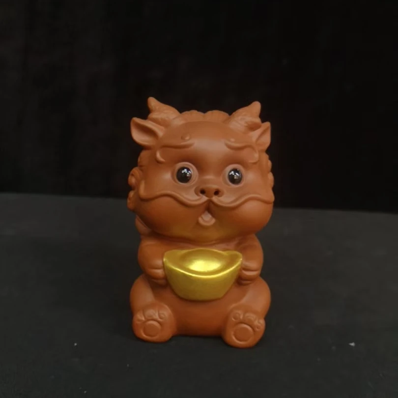 紫砂元宝貔貅茶桌茶台茶宠摆件