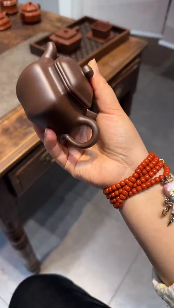 茶壶紫砂三*古莲子 光板